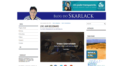 Desktop Screenshot of blogdoskarlack.com