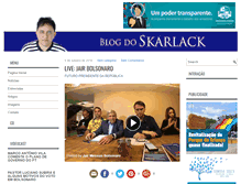 Tablet Screenshot of blogdoskarlack.com